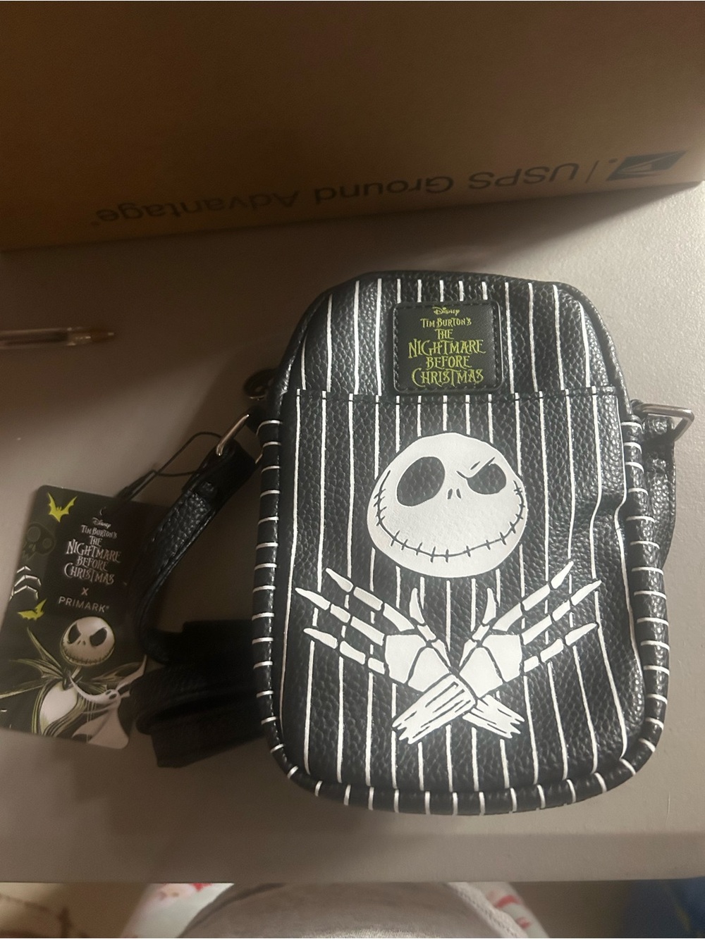 The Nightmare Before Christmas Jack Skellington Belt Bag - Black